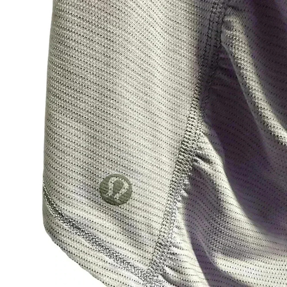 LULULEMON PURPLE STRIPED RACER BACK TANK TOP - Picture 3 of 3